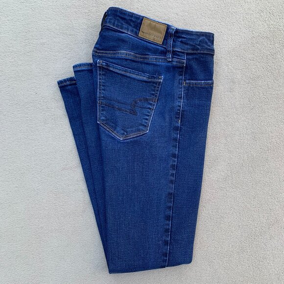 American Eagle Outfitters Super Stretch Hi-Rise Jegging Jeans Sz4 - Picture 3 of 16
